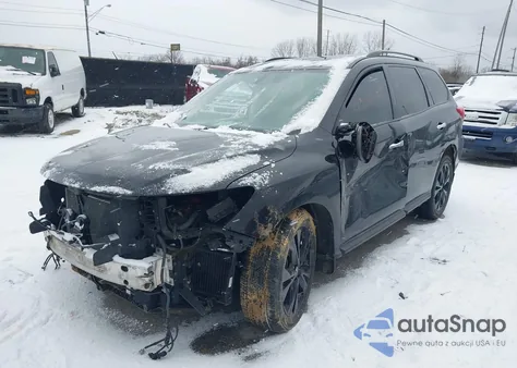 2018 Nissan Pathfinder Sl from USA, damaged, VIN 5N1DR2MM9JC648772